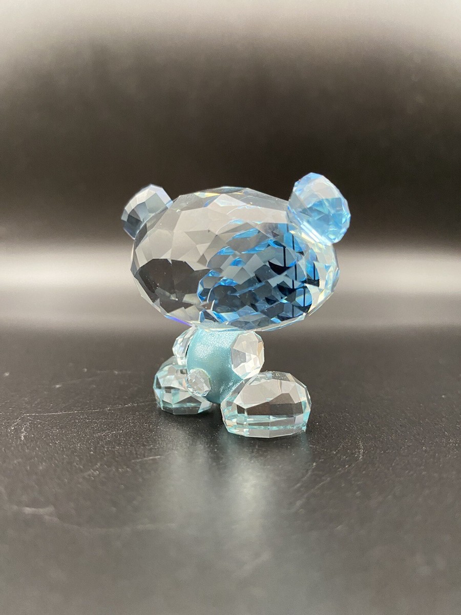 Swarovski Crystal Figurines Bo Bear - Ice Blue Smile Display | eBay