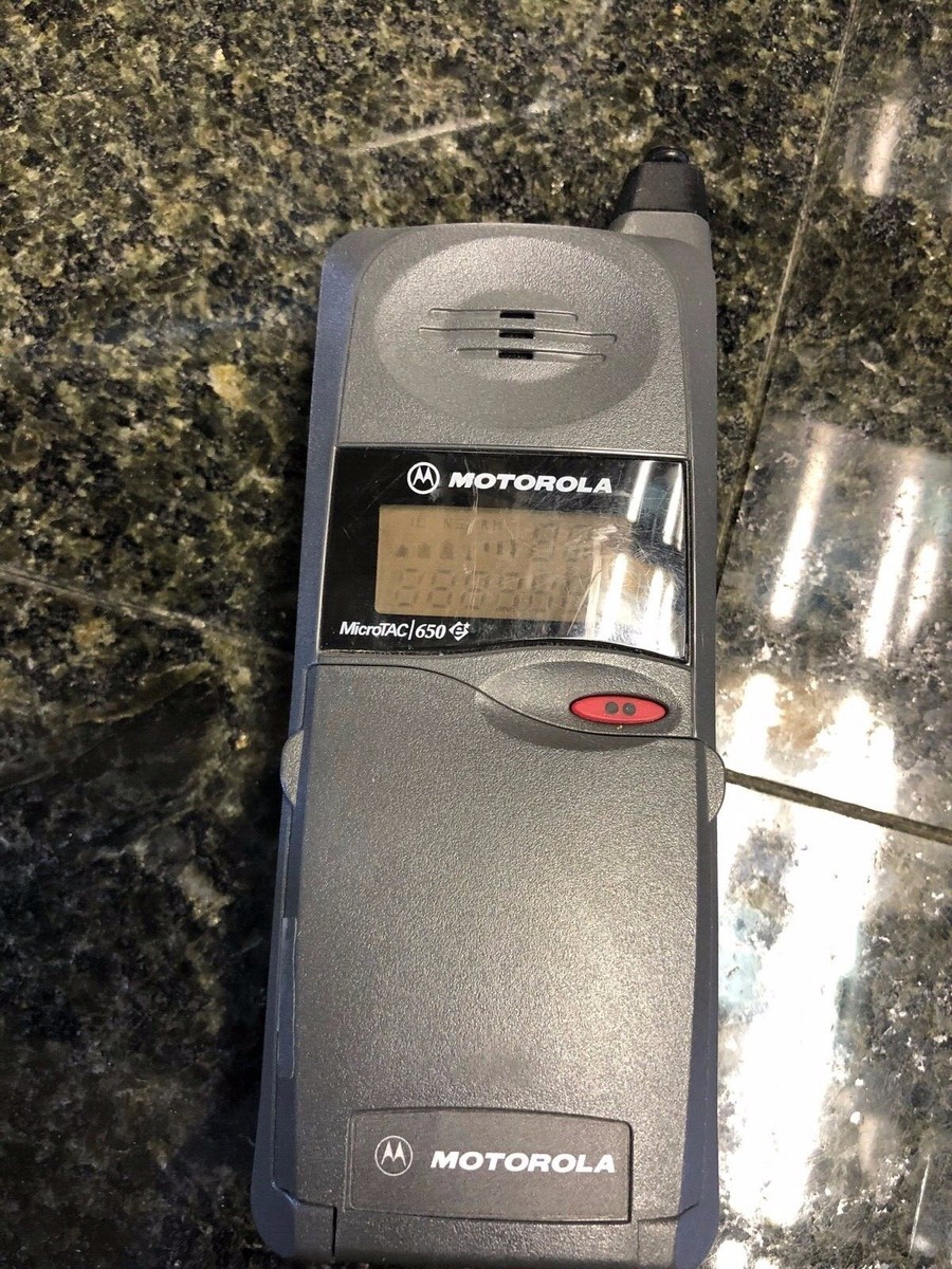 MOTOROLA MICROTAC/ 650~VINTAGE~UNTESTED-FREE SHIP | eBay