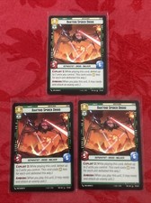 3x Star Wars: Unlimited??? - ?Baktoid Spider Droid -�ToR 117/257 x3