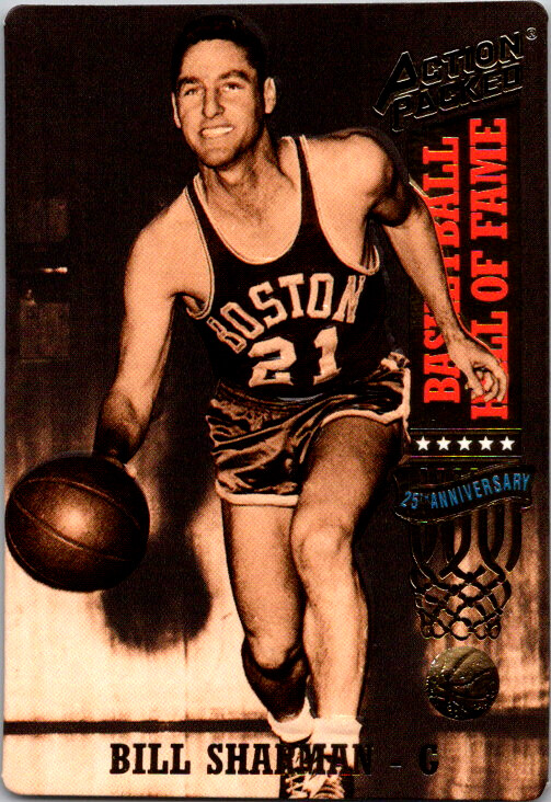 Bill Sharman 1993 Action Packed Hall of Fame #27 Basketball Card