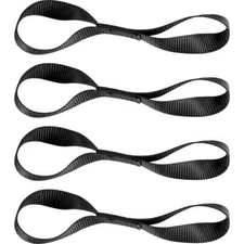 4-Pack 1" Soft Loop Straps for Secure Tie- Down
