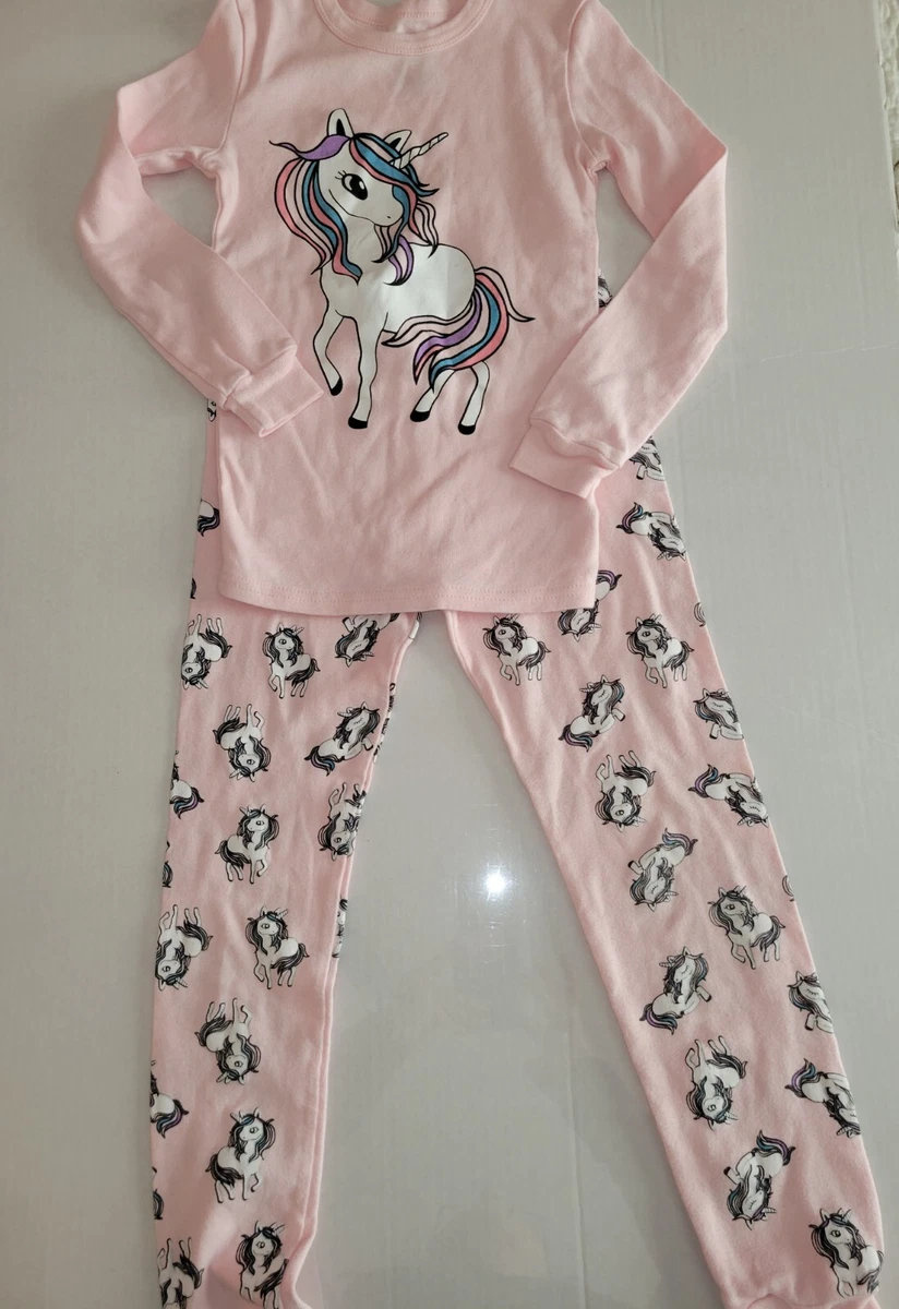 Unicorn pajama set hot sale