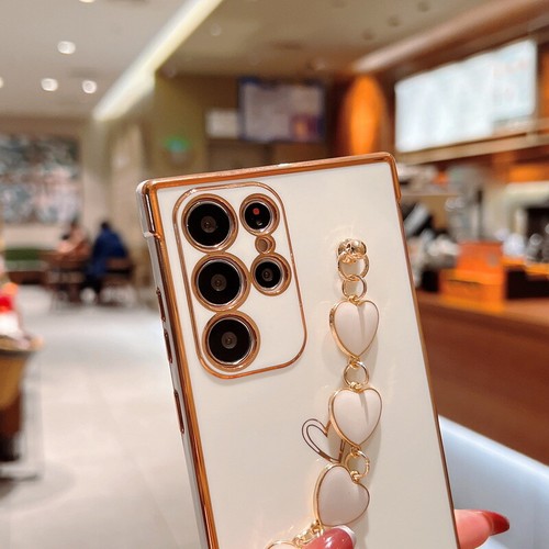 For Samsung Galaxy S23 S22 S21 S20 A13 A52s A53 Love Heart Hand Strap Case Cover - Picture 10 of 18
