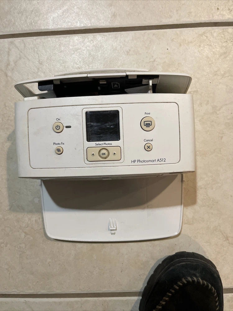 HP Photosmart A512v Compact Photo Printer 4x6 Photos
