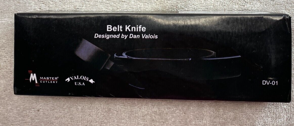 BELT KNIFE DESIGNED BY DAN VALOIS eBay