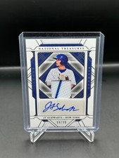 2022 Panini National Treasures JT Schwartz Diamond Patch Auto #d/99 Mets #DA-JT