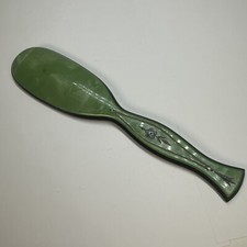 Vintage Ladies Celluloid Shoe Horn Art Deco Design on Handle Very Nice 