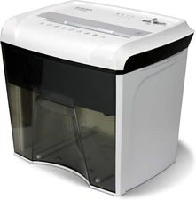 AU1285MD Compact Desktop-Style High Security 12-Sheet Micro-Cut Paper and Cd/Cre
