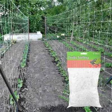 Heavy-Duty Garden Plant Trellis Netting Climbing Plants Outdoor Indoor Grow Nets