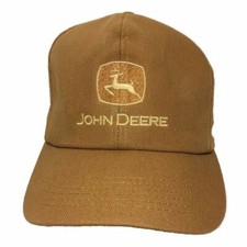 VTG John Deere Logo Snapback Hat Cap K-Products Rare Color