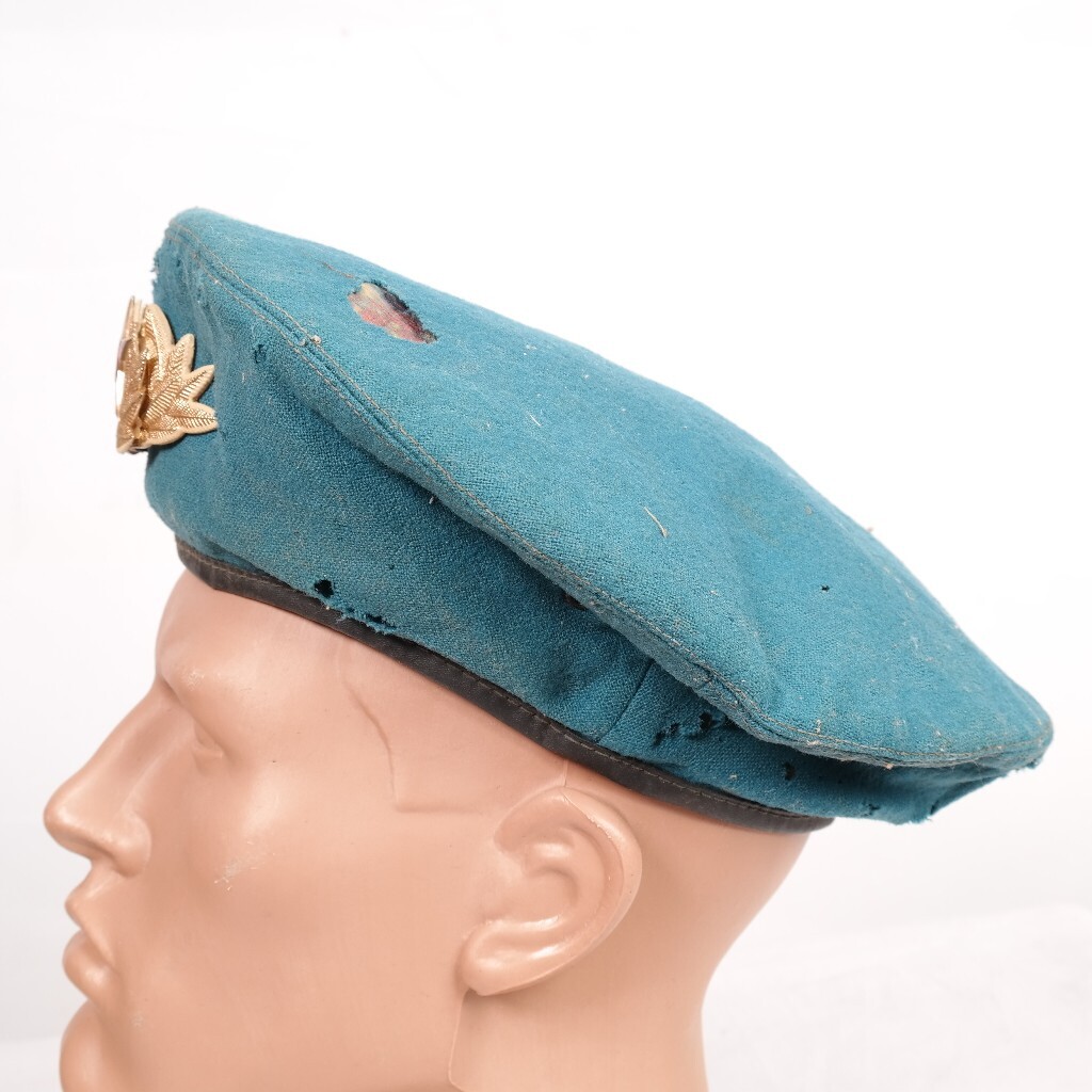 1979 VDV Paratrooper Soviet Army Union Blue Beret Ceremonial  display picture 1