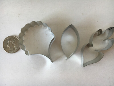 3 Pcs/Set Fondant Orchid Cake Biscuit Cookie Cutter Mold Mould Baking Tool