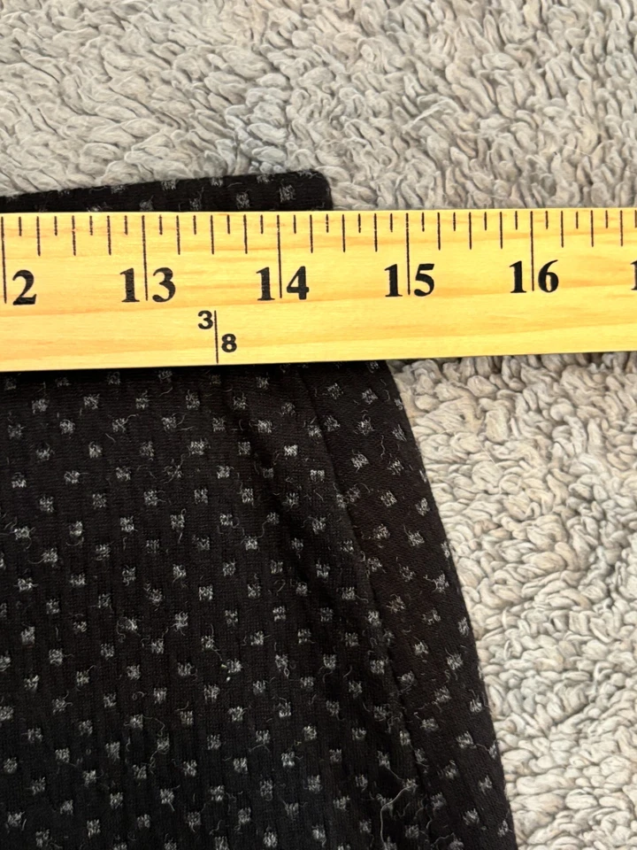 Falda Free People Mujer Mediana Negra Lápiz Pull On Elastizada Patrón Geométrico Foto 3 de 4