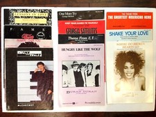 80's Sheet Music-Whitney, Duran Duran, McCartney-Choice READ