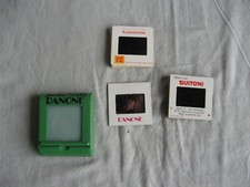 Ancienne visionneuse diapo Danone + lot diapo Buitoni mission Apollo XI Aldrin 