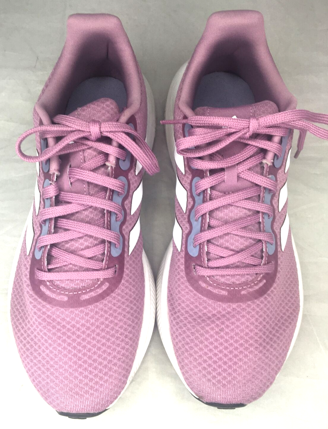 ALTRA Scarpe da corsa Adidas Falcon 3.0 donna taglia 8.5 malva righe bianche nuove (altre)