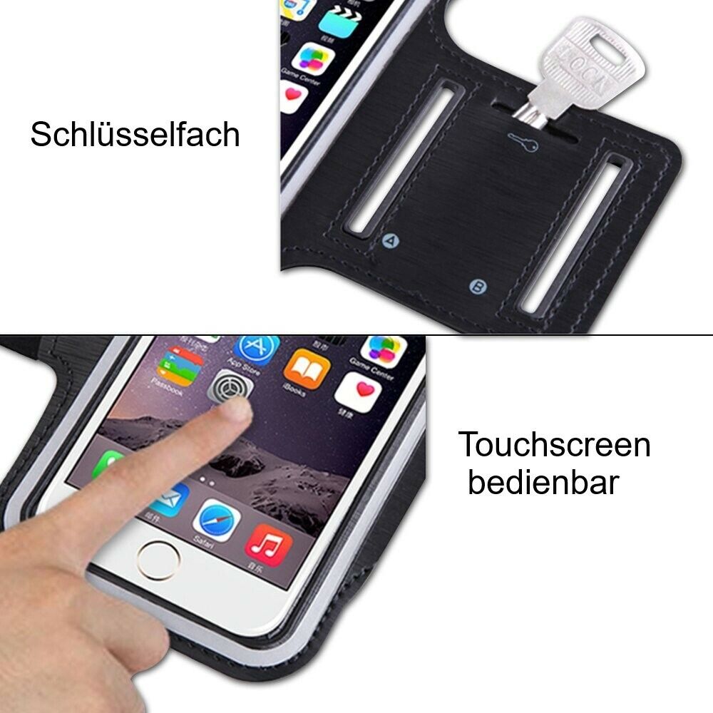 Armband für Apple iPhone 6 PLUS Sportarmband Hülle Tasche Laufhülle Etui