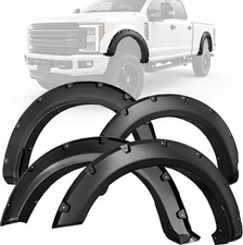 Fender Flares for 2023 2024 Ford F250/F350 Super Duty Pocket Rivet Bolt Smooth
