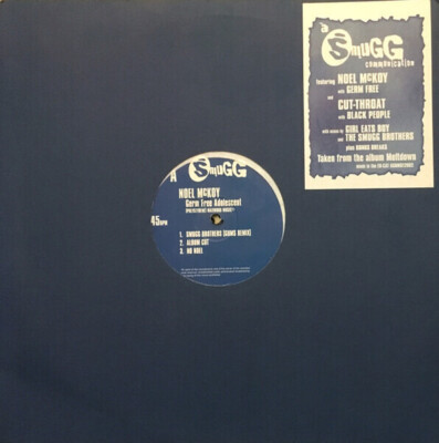 Noel McKoy / Cut-Throat Germ Free Adolescent / Black People NEAR MINT Smugg R