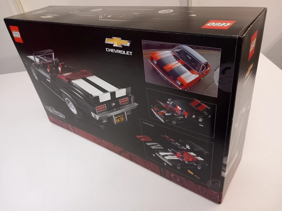 LEGO 10304 CREATOR EXPERT CAMARO Z28 1969 CHEVROLET TECHNIC NEUF NEW BOITE MISB  - Photo 2/2
