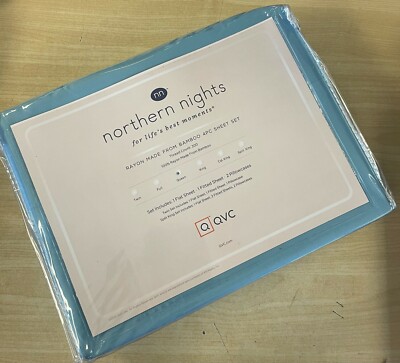 Northern Nights 100% Rayon Made From Bamboo Silky Smooth Sheet Set - PICK COLOR!