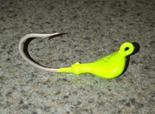 10 TROLL RITE Jig Heads 1/4oz X STRONG HOOK Color Choice T&A JIGS SALTWATER