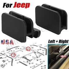 For Jeep Sunrider Soft Top Front Side Bow Latch Both Sides Left Right Full Set