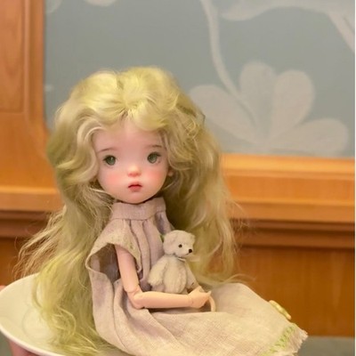 1/6 BJD Doll Lovely Girl SD Ball Joint Bare Doll Eyes Face Makeup Handmade Gifts