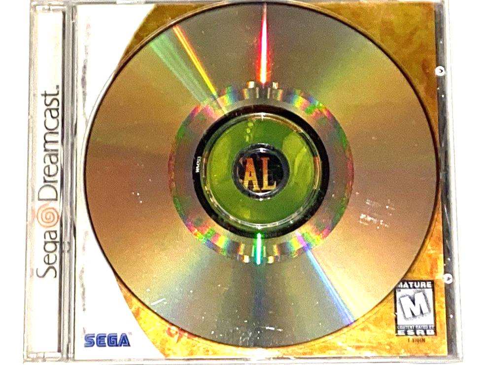 Mortal Kombat Gold Sega Dreamcast Complete Game Yellow Disc Case