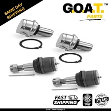 4 PC Front Lower & Upper Ball Joint Kit for Ford E-250 Econoline E-350 Econoline