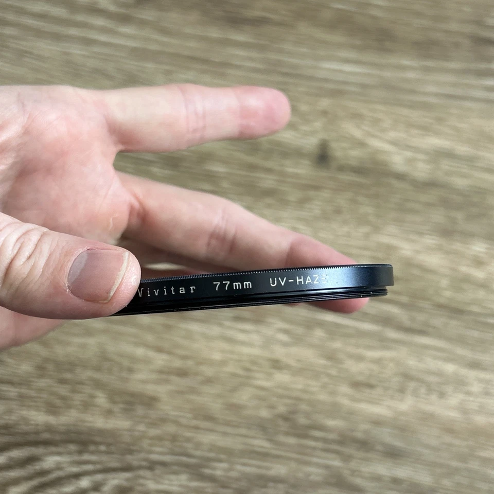 Vivitar 77mm UV Filter low slim profile for wide angle lenses - Image 2 of 3