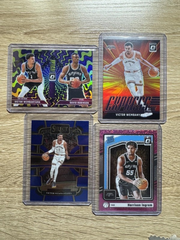 San Antonio Spurs Victor Wembanyama Card Lot
