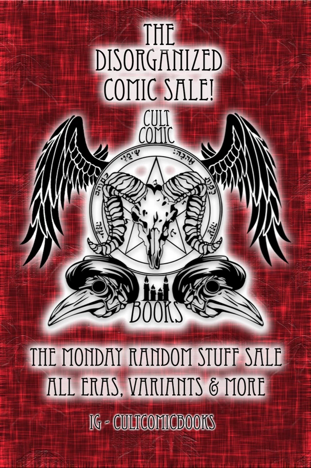 Monday Live Disorganised Comic Sale: Tuesday Edition Now with extra Tuesday