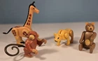 Vintage Fisher-Price Zoo Animals, 4 Lot