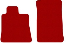 FRONT Fußmatten, Teppiche für Chevrolet Camaro VI 2015-2023, Rot x14 Rand