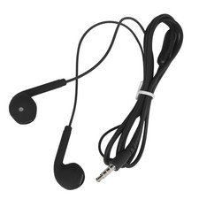 U19 Wired Earphone HiFi Music Headphone WireControlled For Mobile Popular Black