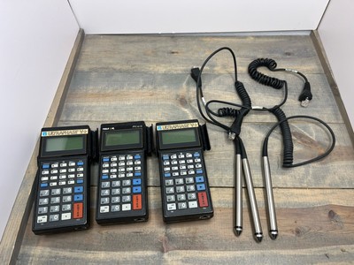 Lot of 3 working TELXON PTC-610 BARCODE SCANNERs