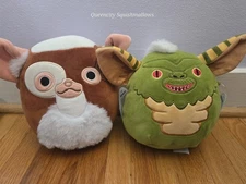 Original Squishmallows 6.5" Gremlins Gizmo & Stripe Plush Set 