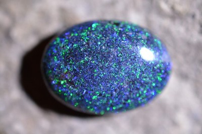 11ct 20x15x5 Top Vivid Oval Galaxy Mooka Hard Matrix Mix Opal Ringstone Australi