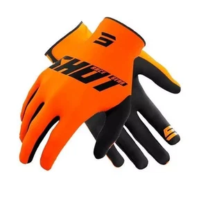Shot Motorcross Raw Orange MX Gloves Off Road Motorbike Mountain Bike