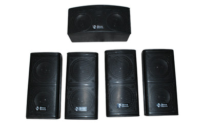 Lot of 05 Nova Sonic 5.1AV Surround Sound System NHT-9500- Black- Free Shipping.