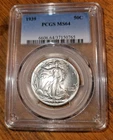 1939  Walking Liberty Half Dollar   PCGS MS64