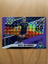 Scott McTominay 2021 Mosaic Euro UEFA Give & Go Purple /70 Scotland #17