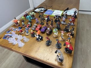 Disney Infinity Bundle Figures Crystals Portals Power Discs Games