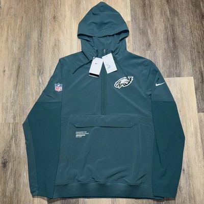 Nike AUTHENTIC Philadelphia Eagles Sideline Anorak Hoodie Jacket