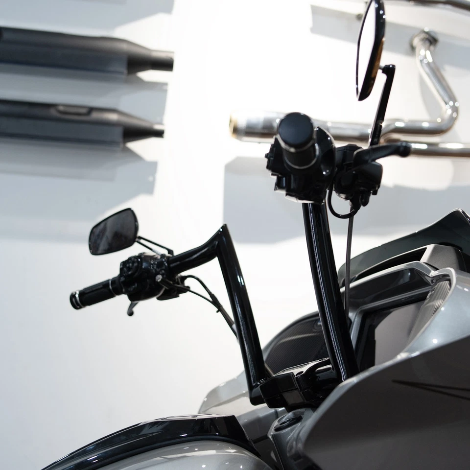 Руль для Harley Davids CVO Road Glide 2024+, Road Glide2025+ черный - Изображение 4 из 4