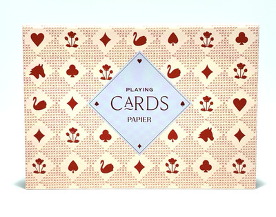 Anthropologie x Papier Two (2) Deck Playing Card Set Sealed NIB