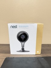 NEW Google Nest NC1102ES Cam Indoor Security Camera 1st Gen - Black New  Sealed