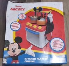 Mickey Mouse Disney Junior Kitchen Play Set chef light up stove color changing