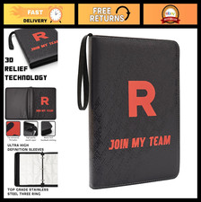 900 Pocket Trading Card Binder - 50 Removable Sleeves, 3-Ring Zip, MTG/TCG/Sport